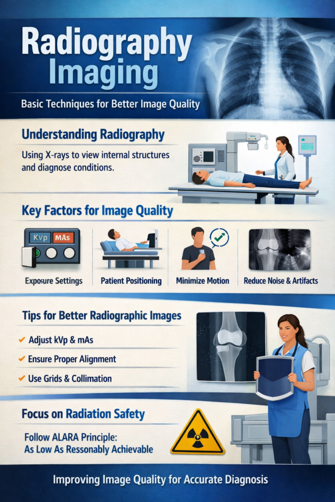 Radiography Imaging: Basic Techniques for Better Image Quality